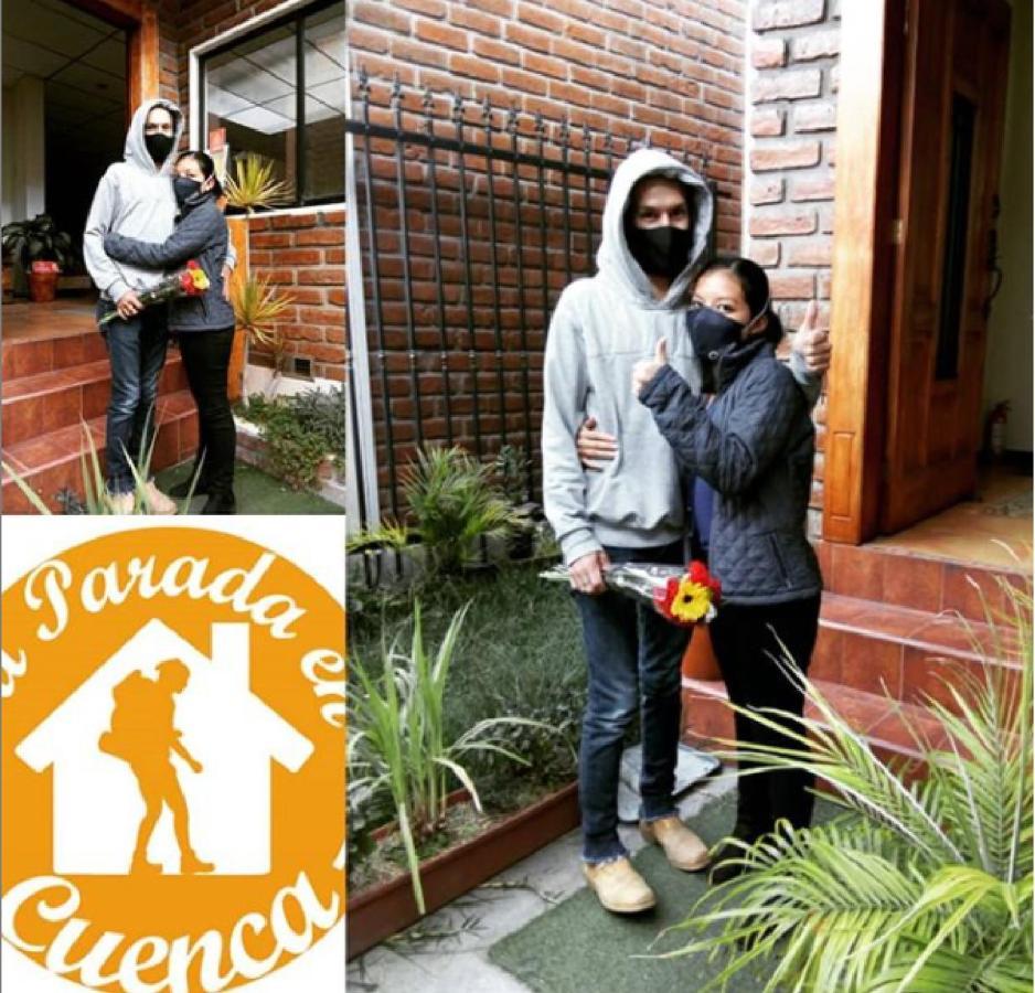 Casa de Huéspedes Tu Parada en Cuenca Esterno foto